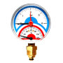 Watts  FR 828(TMRA) 2,5 Термоманометр радиальный 1/2