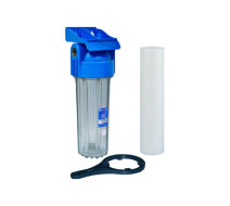 AquaFilter AQM (10", 1/2" FHPR12-B фильтр в сборе: картридж, ключ, кронштейн)