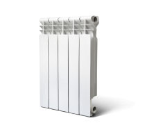 ROMMER  Plus 500 10 секций радиатор алюминиевый (RAL9016)