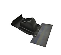 Vaillant  Элемент из пластмассы для пересечения дымоходом/воздуховодом касой крыши,цвет-черный