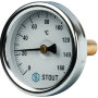 STOUT  Термометр биметаллический с погружной гильзой. Корпус Dn 63 мм, гильза 50 мм 1/ 2